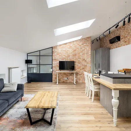 Apartment Modern Loft Near National Stadium Wwa75 Warsaw